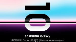 Samsung Galaxy S10 Launch