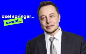Elon Musk Axel Springer Award