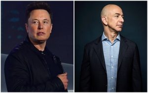 Elon Musk Jeff Bezos