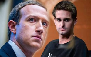 Evan Spiegel Mark Zuckerberg