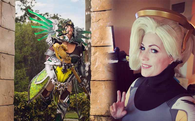 Overwatch Dragoon Mercy Cosplay