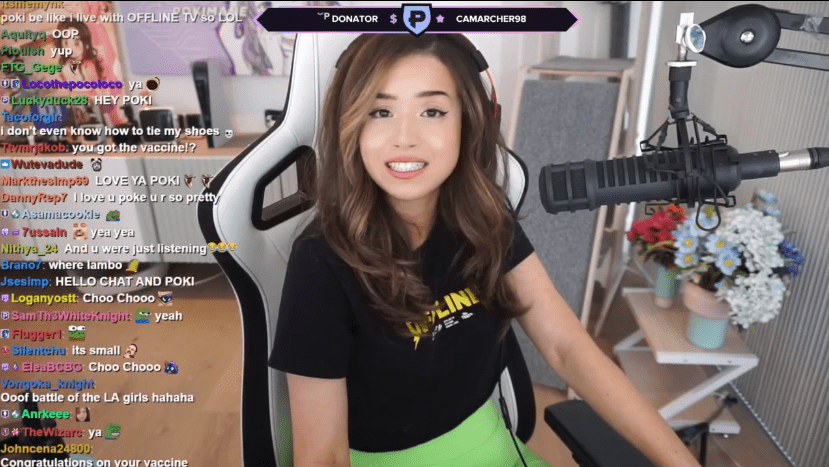 Pokimane Twitch Stream
