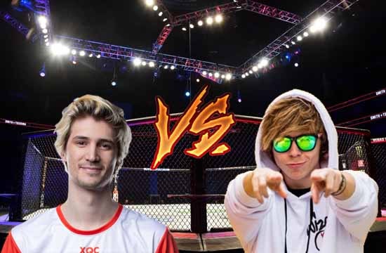 xQc El Rubius Fight challenge