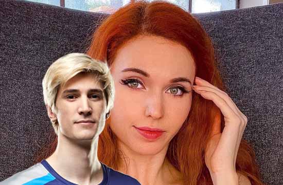 xQc Amouranth Drama