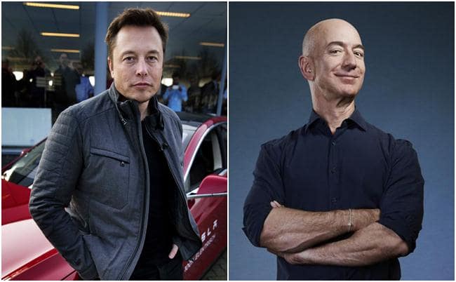 Elon Musk Jeff Bezos