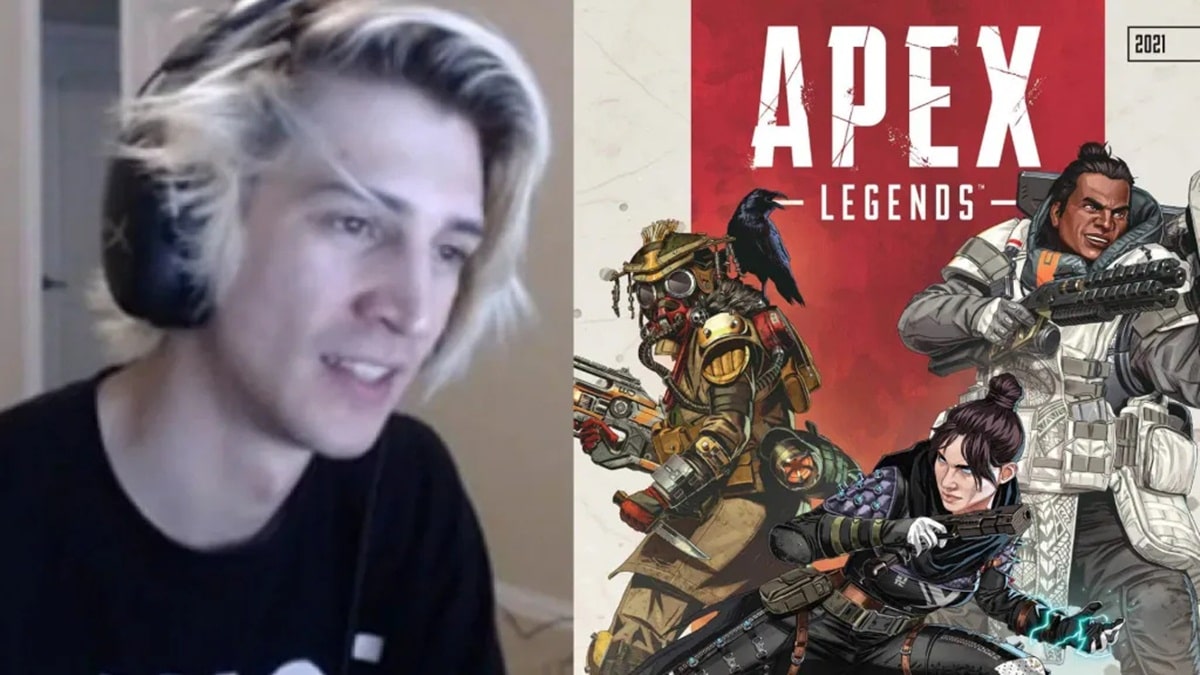 xQc Plays Apex Legends