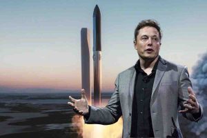 Elon Musk Jeff Bezos SpaceX Launch Site