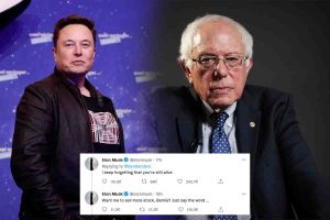 Elon Musk Bernie Sanders Tweet