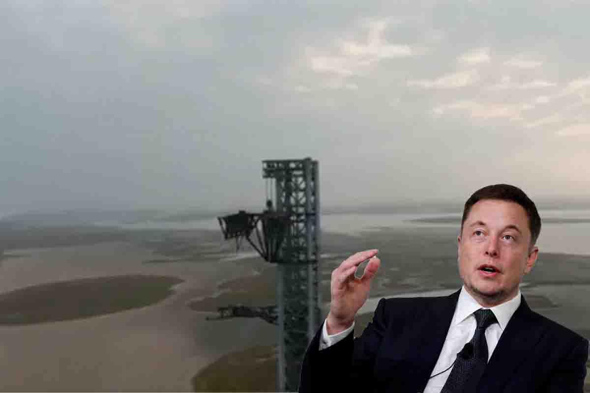 Elon Musk Drone Footage Starship Launch