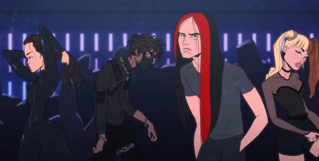 corpse husband HOT DEMON B!TCHES NEAR U animated video Valkyrae