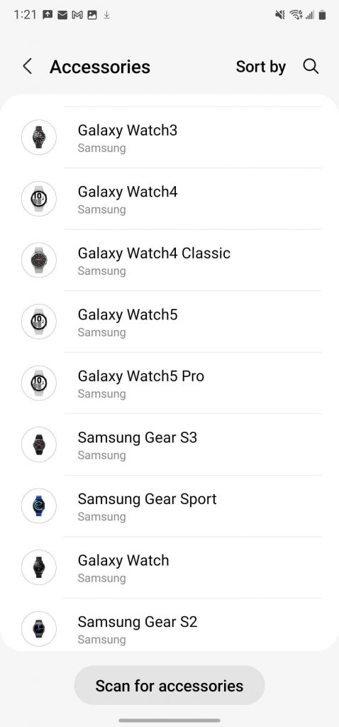 Samsung Galaxy Watch 5 branding